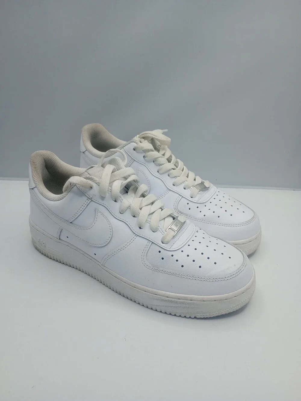 Nike Air Force 1 07 09-13-21 Low Top Casual Shoes White CW2288-111 Men's Size 9